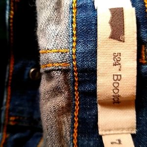 Levis boot cut jeans